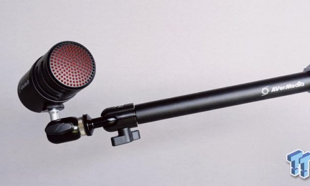 AVerMedia VERSATI go USB Microphone And FLEXI go Arm