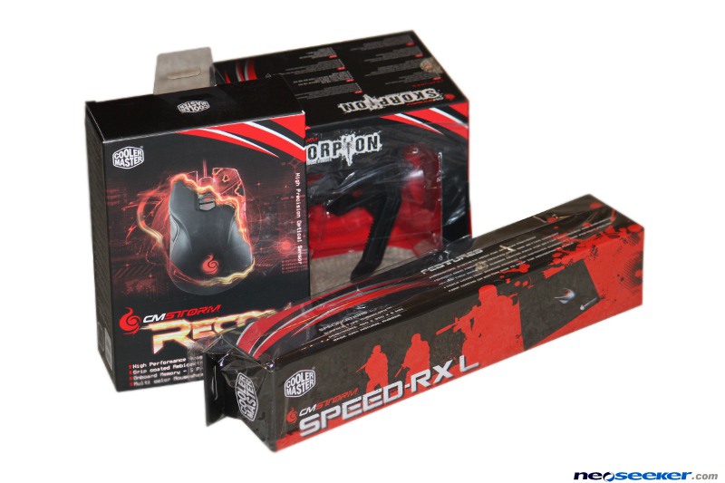 Cooler Master’s stormy trio of mousing domination