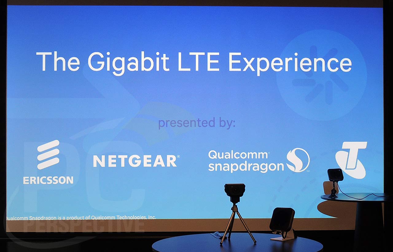 Gigabit LTE – The Path to 5G with Qualcomm, Ericsson, Netgear and Telstra