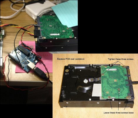 A little DIY hard drive unbricking