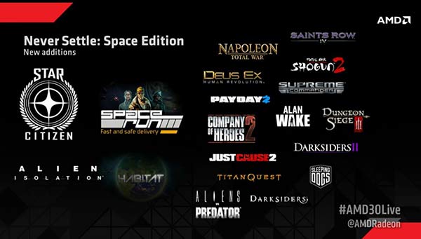 AMD Never Settle Space Edition