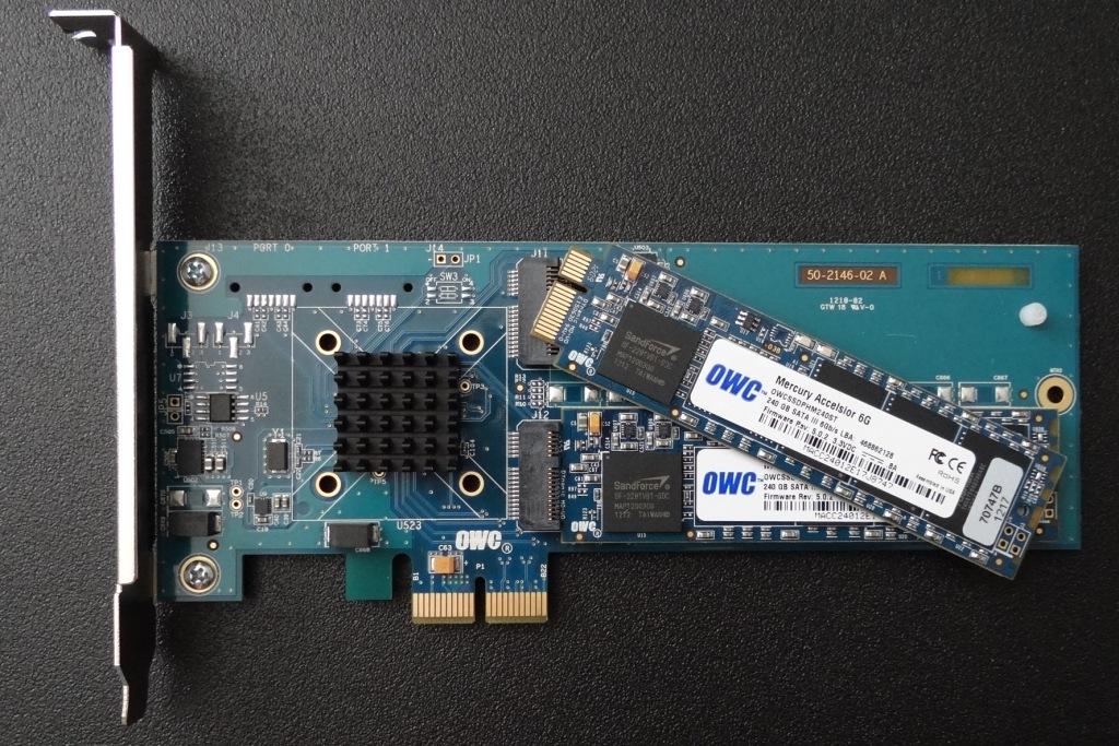 Plug and Pray PCIe SSD that you can upgrade; OWC’s Mercury Accelsior