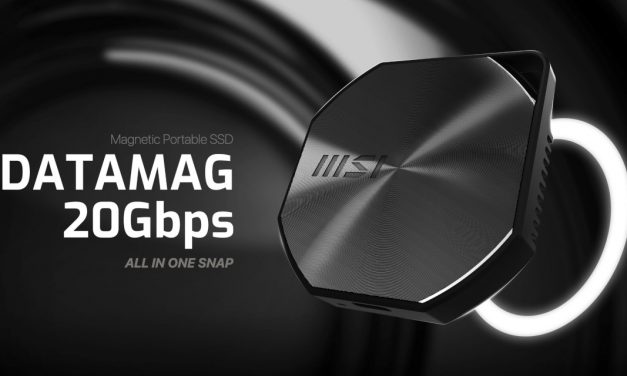MSI DATAMAG 20Gbps Magnetic Portable SSD Review