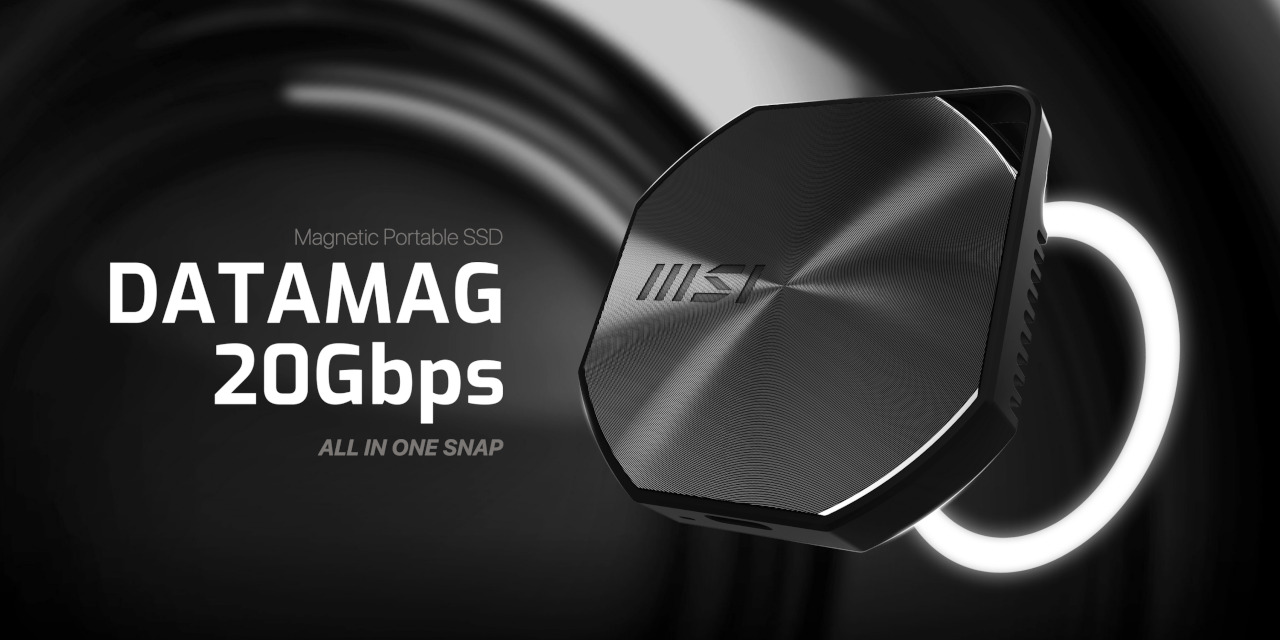 MSI DATAMAG 20Gbps Magnetic Portable SSD Review
