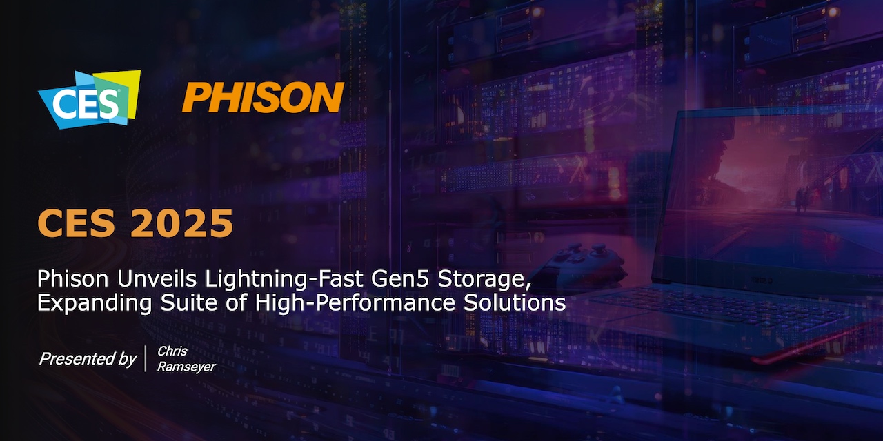 Phison At CES 2025, The PS5028-E28 And More