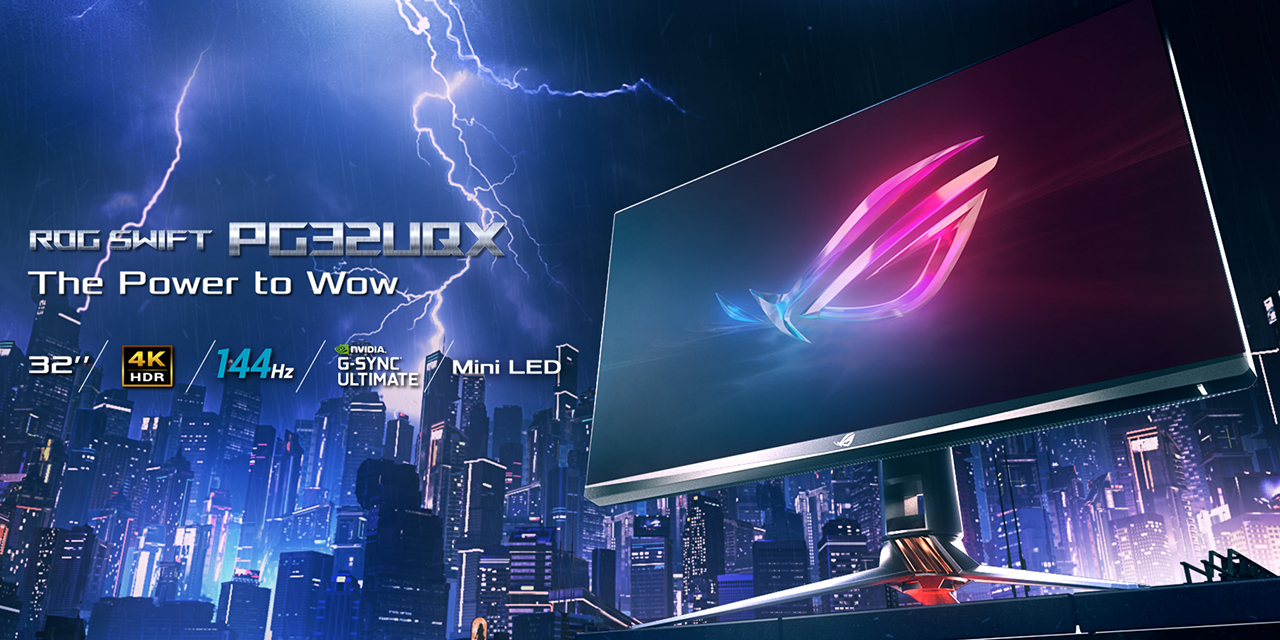 CES 2020: ASUS ROG Swift PG32UQX G-SYNC Ultimate Monitor