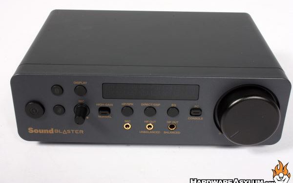 It’s A New Sound Blaster!  The X5 Hi-Res Dual DAC USB Sound Card