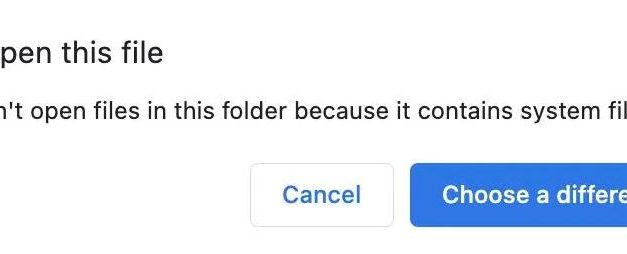 Perhaps Today Chrome Will Let You Save To Your Network