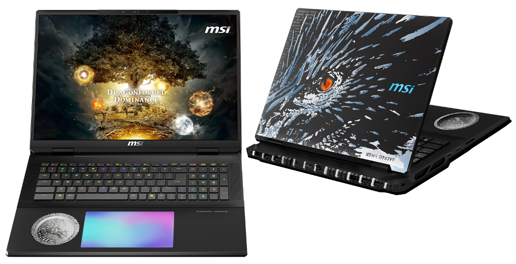 MSI Titan 18 HX Dragon Edition Norse Myth vaMSI Titan 18 HX Dragon Edition Norse Myth
