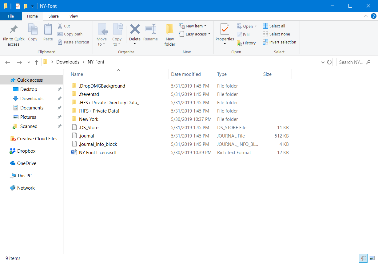 open dmg windows extracted