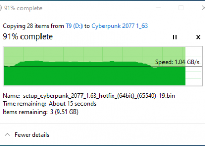 Samsung Portable SSD T9 Review - The Power of USB 3.2 Gen2x2 - Storage 4